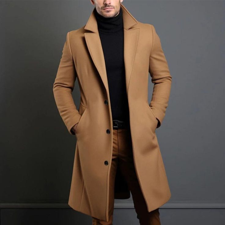 Luxe Single Breasted Overcoat