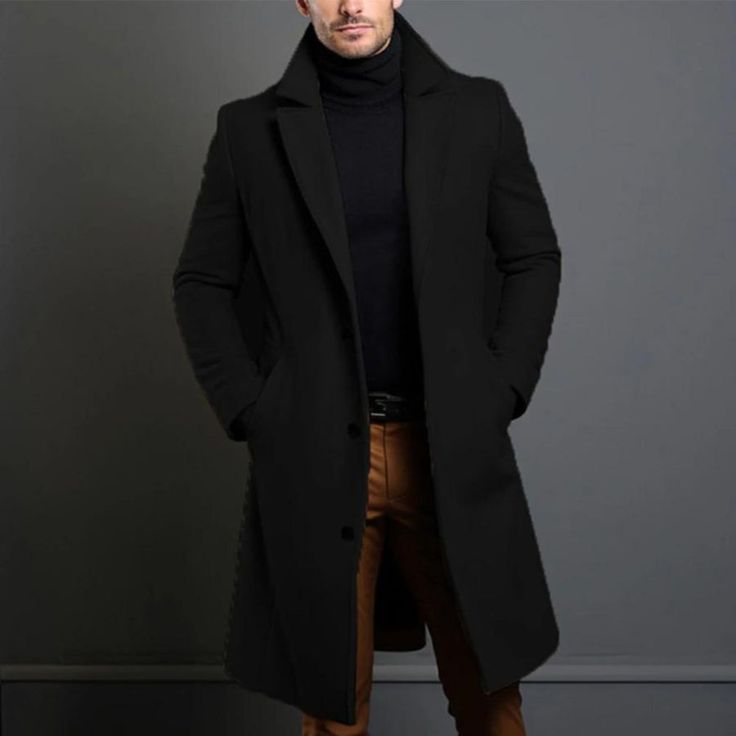 Luxe Single Breasted Overcoat