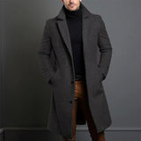 Luxe Single Breasted Overcoat