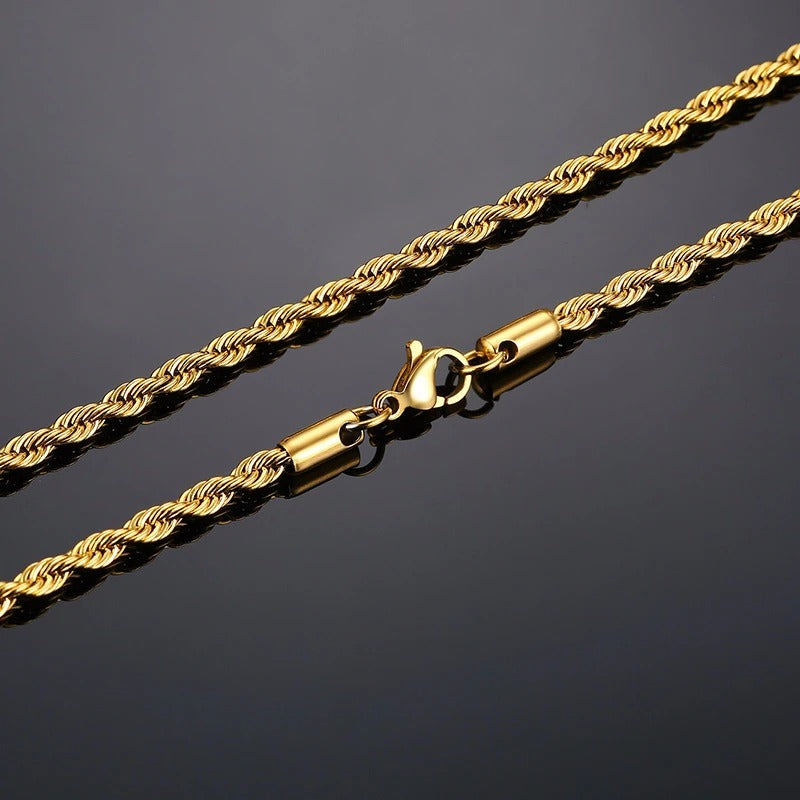 Azzurro Twisted Rope Chain